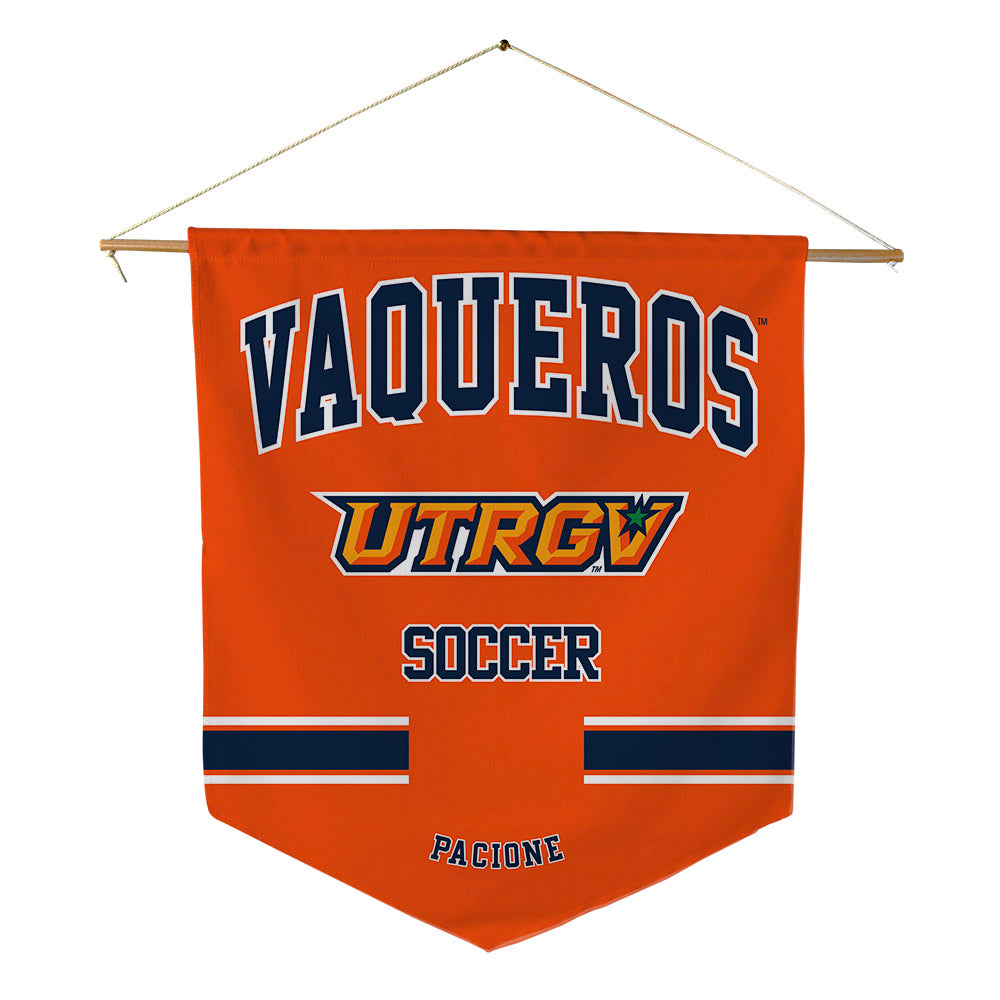 UTRGV - NCAA Women's Soccer : Veronica Pacione - Pennant - 18" x 21"-0
