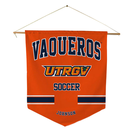 UTRGV - NCAA Women's Soccer : Londyn Johnson - Pennant - 18" x 21"-0