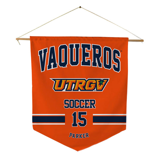 UTRGV - NCAA Women's Soccer : Erika Parker - Pennant - 18" x 21"-0