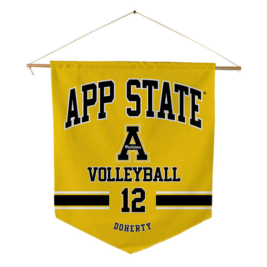 App State - NCAA Women's Volleyball : Brooke Doherty - Pennant - 18" x 21"-0