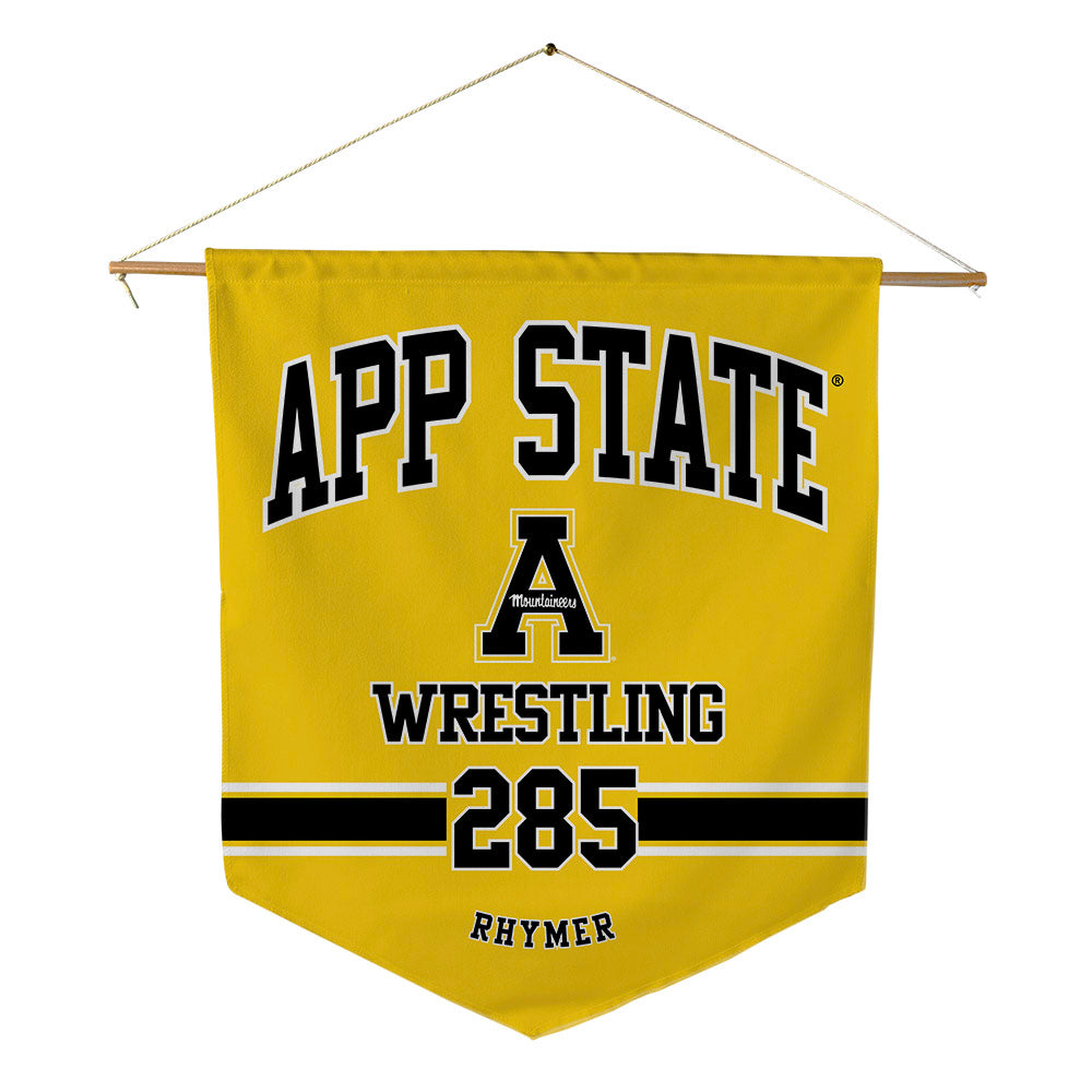 App State - NCAA Wrestling : Avery Rhymer - Pennant - 18" x 21"-0