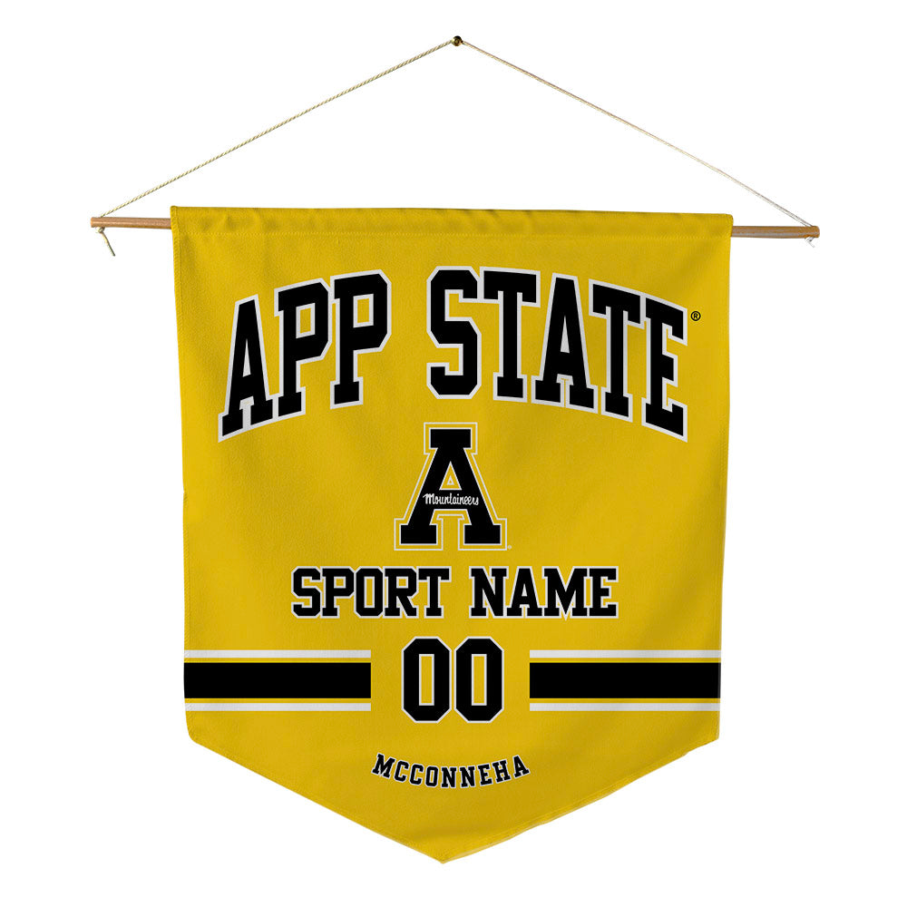 App State - NCAA Wrestling : Bradyn Mcconneha - Pennant - 18" x 21"-0