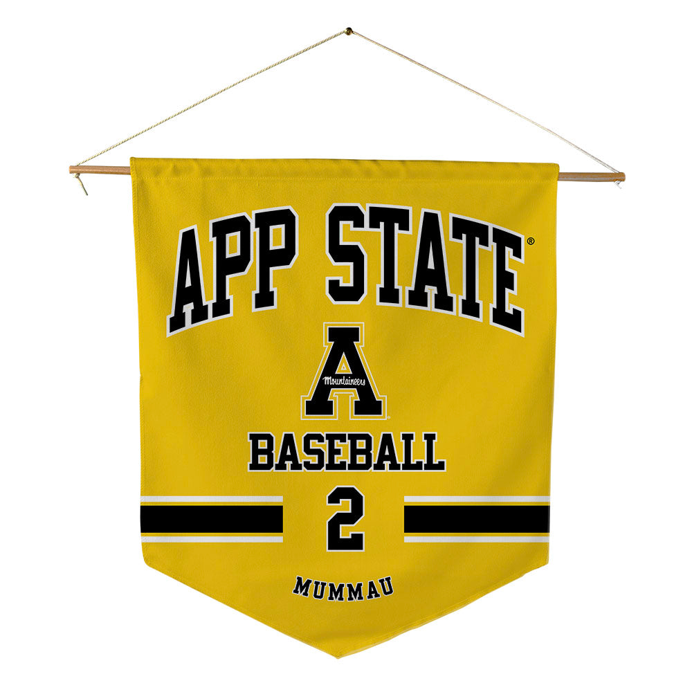 App State - NCAA Baseball : Jake Mummau - Pennant - 18" x 21"-0
