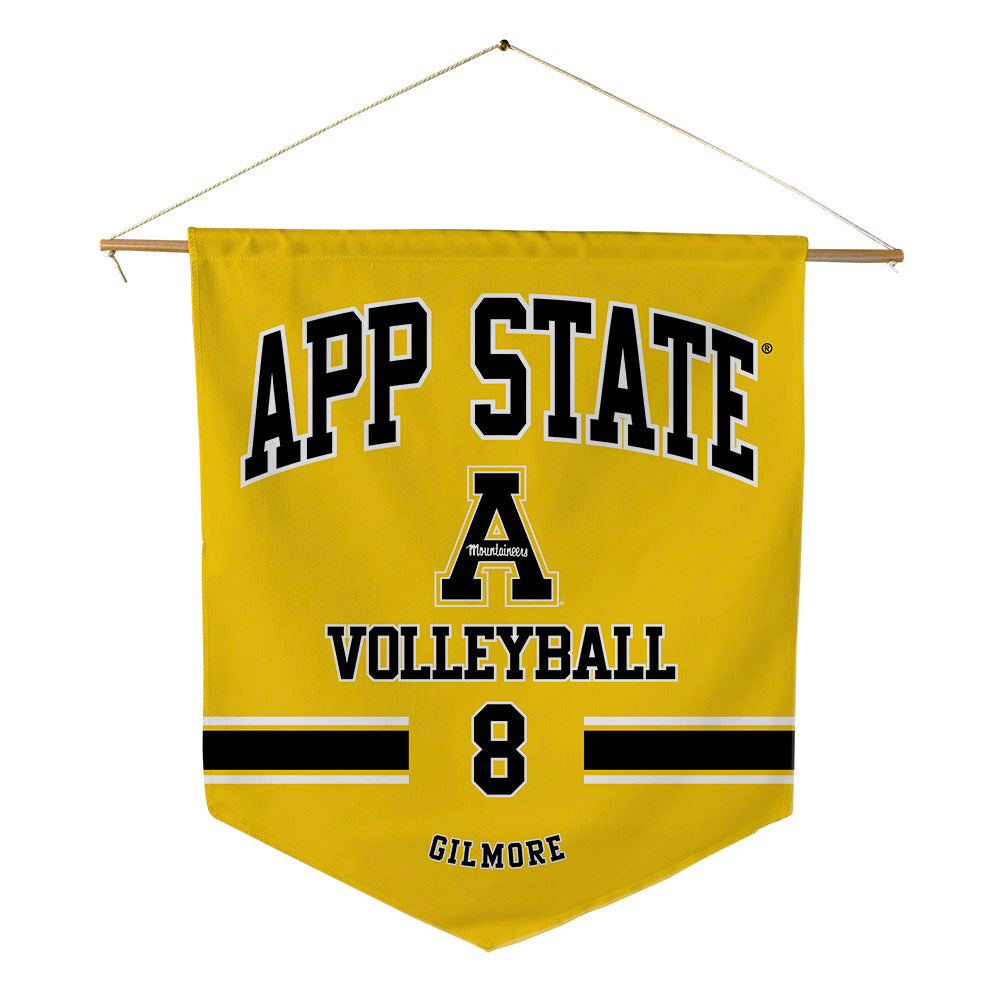 App State - NCAA Women's Volleyball : Chelsea Gilmore - Pennant - 18" x 21"-0