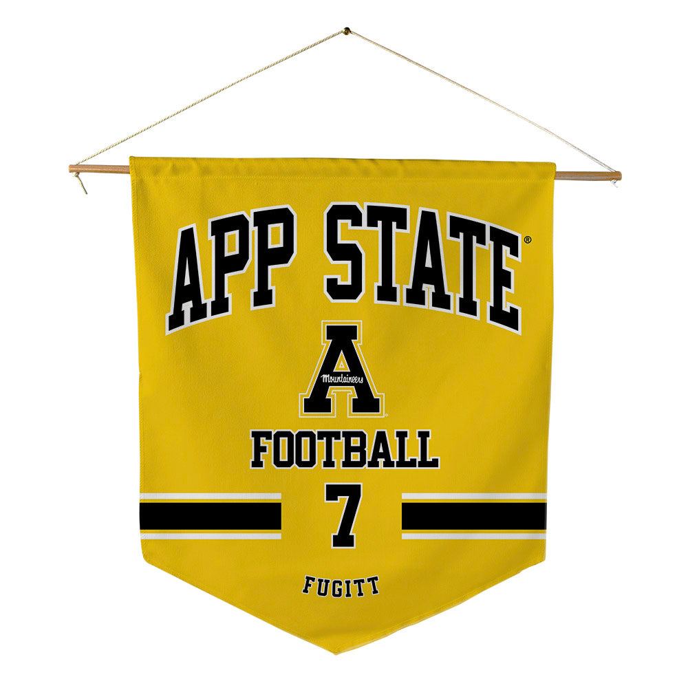 App State - NCAA Football : Darrin Fugitt - Pennant - 18" x 21"-0