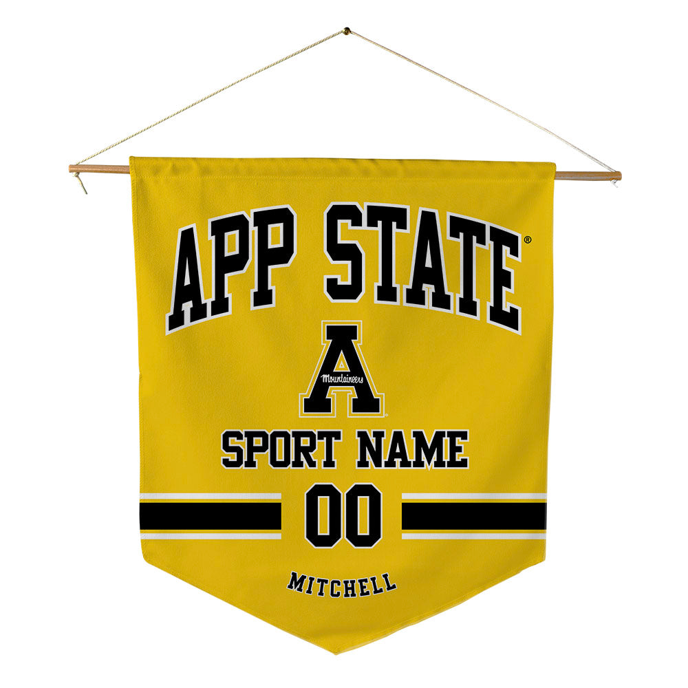 App State - NCAA Football : Alex Mitchell - Pennant - 18" x 21"-0