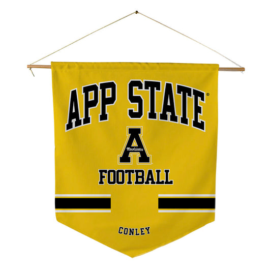 App State - NCAA Football : Khalil Conley - Pennant - 18" x 21"-0