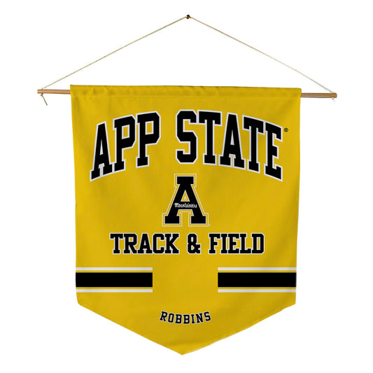 App State - NCAA Men's Track & Field : Brenden Robbins - Pennant - 18" x 21"-0