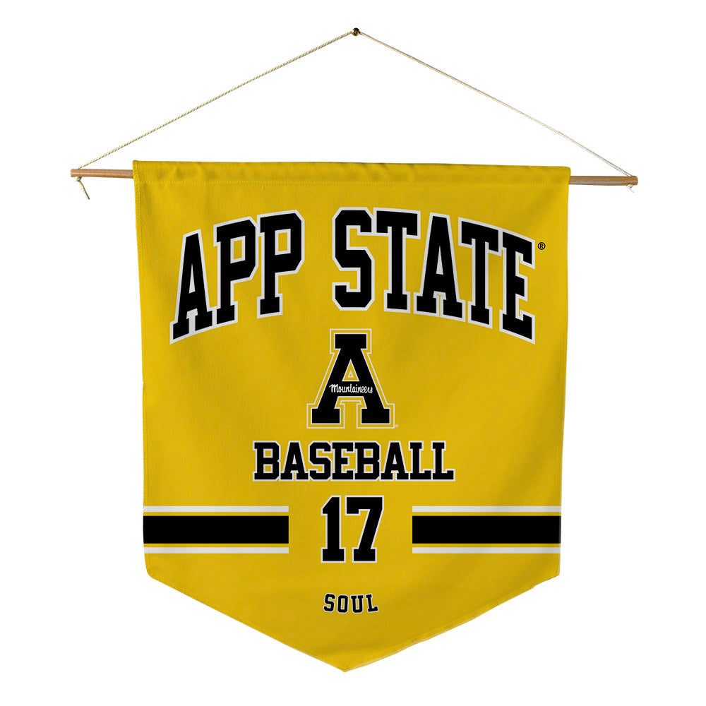 App State - NCAA Baseball : Nico Soul - Pennant - 18" x 21"-0