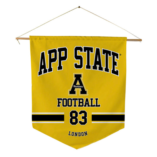 App State - NCAA Football : James London - Pennant - 18" x 21"-0