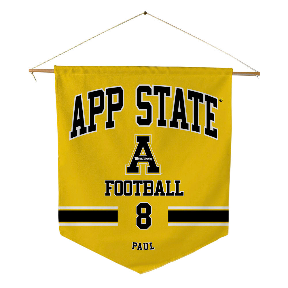 App State - NCAA Football : Kabran Paul - Pennant - 18" x 21"-0