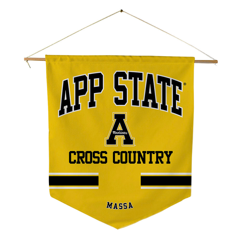 App State - NCAA Women's Cross Country : Tessa Massa - Pennant - 18" x 21"-0