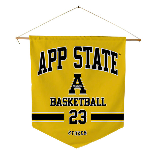 App State - NCAA Women's Basketball : Riley Stoker - Pennant - 18" x 21"-0