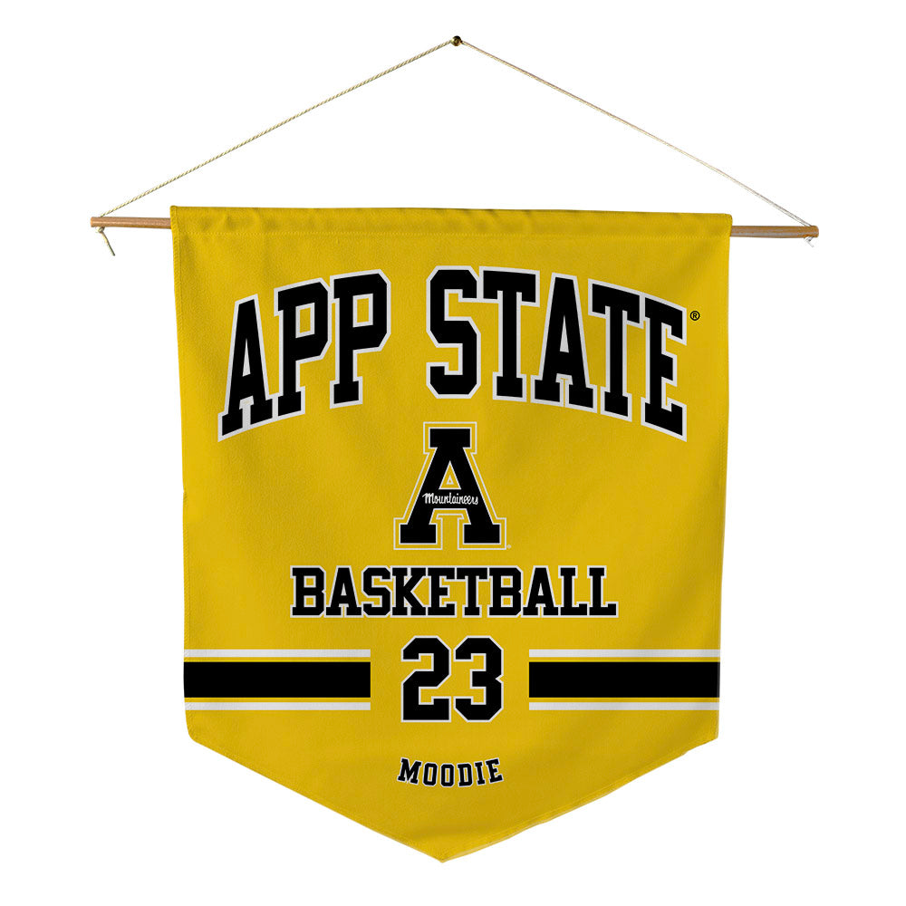 App State - NCAA Men's Basketball : Chad Moodie - Pennant - 18" x 21"-0