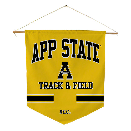 App State - NCAA Men's Track & Field : Eric Heal - Pennant - 18" x 21"-0