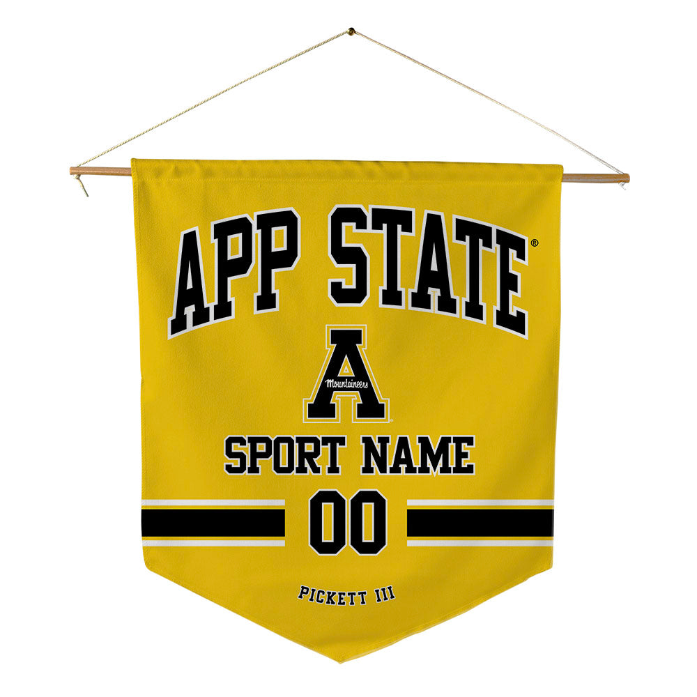 App State - NCAA Football : Sam Pickett III - Pennant - 18" x 21"-0