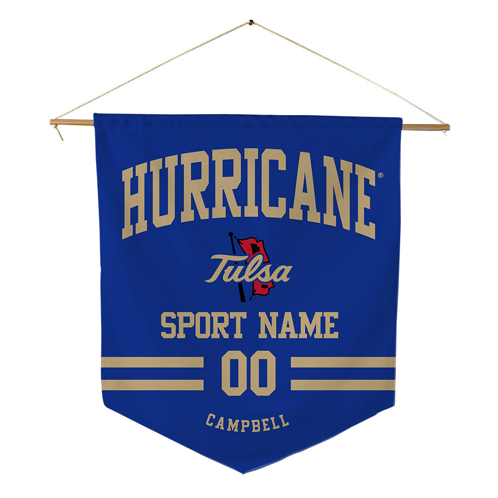 Tulsa - NCAA Football : NuNu Campbell - Pennant - 18" x 21"-0