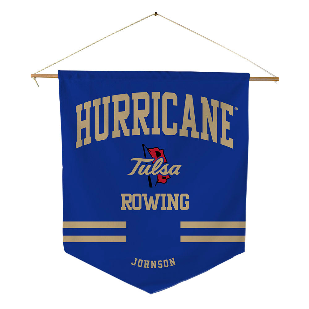Tulsa - NCAA Women's Rowing : Olivia Johnson - Pennant - 18" x 21"-0