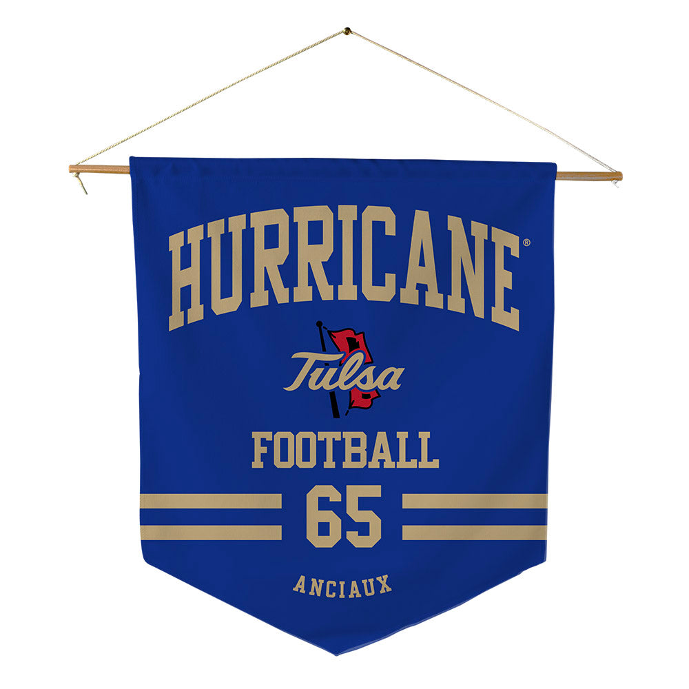 Tulsa - NCAA Football : Nick Anciaux - Pennant - 18" x 21"-0