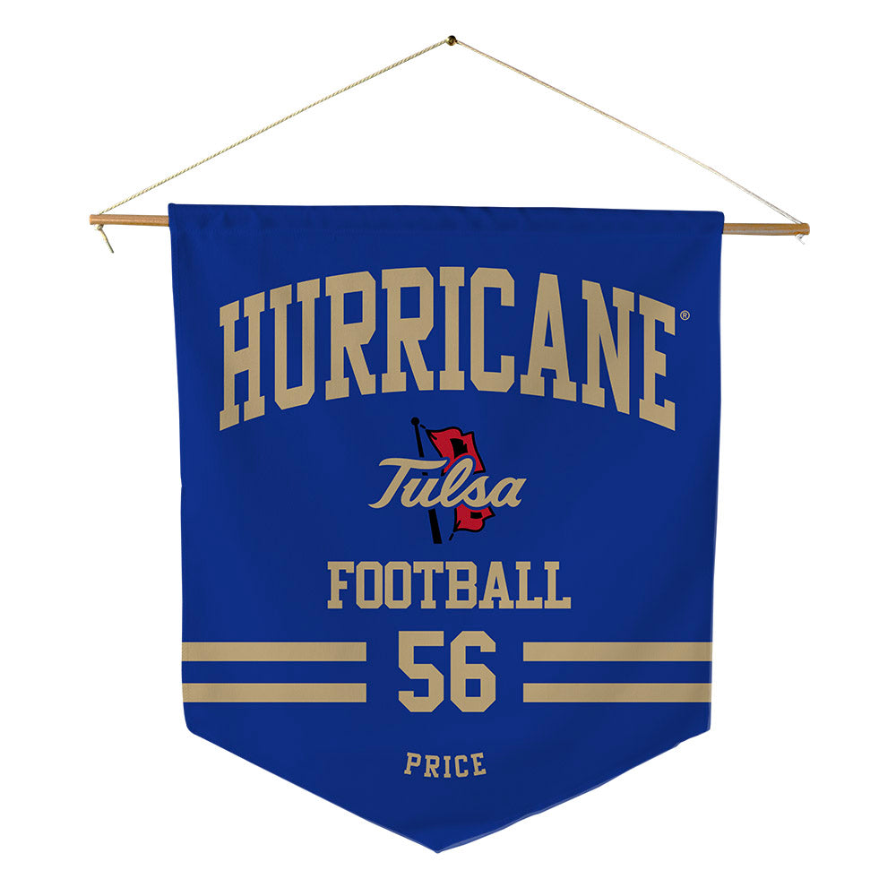 Tulsa - NCAA Football : Nathan Price - Pennant - 18" x 21"-0