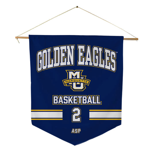 Marquette - NCAA Women's Basketball : Kinley Asp - Pennant - 18" x 21"-0