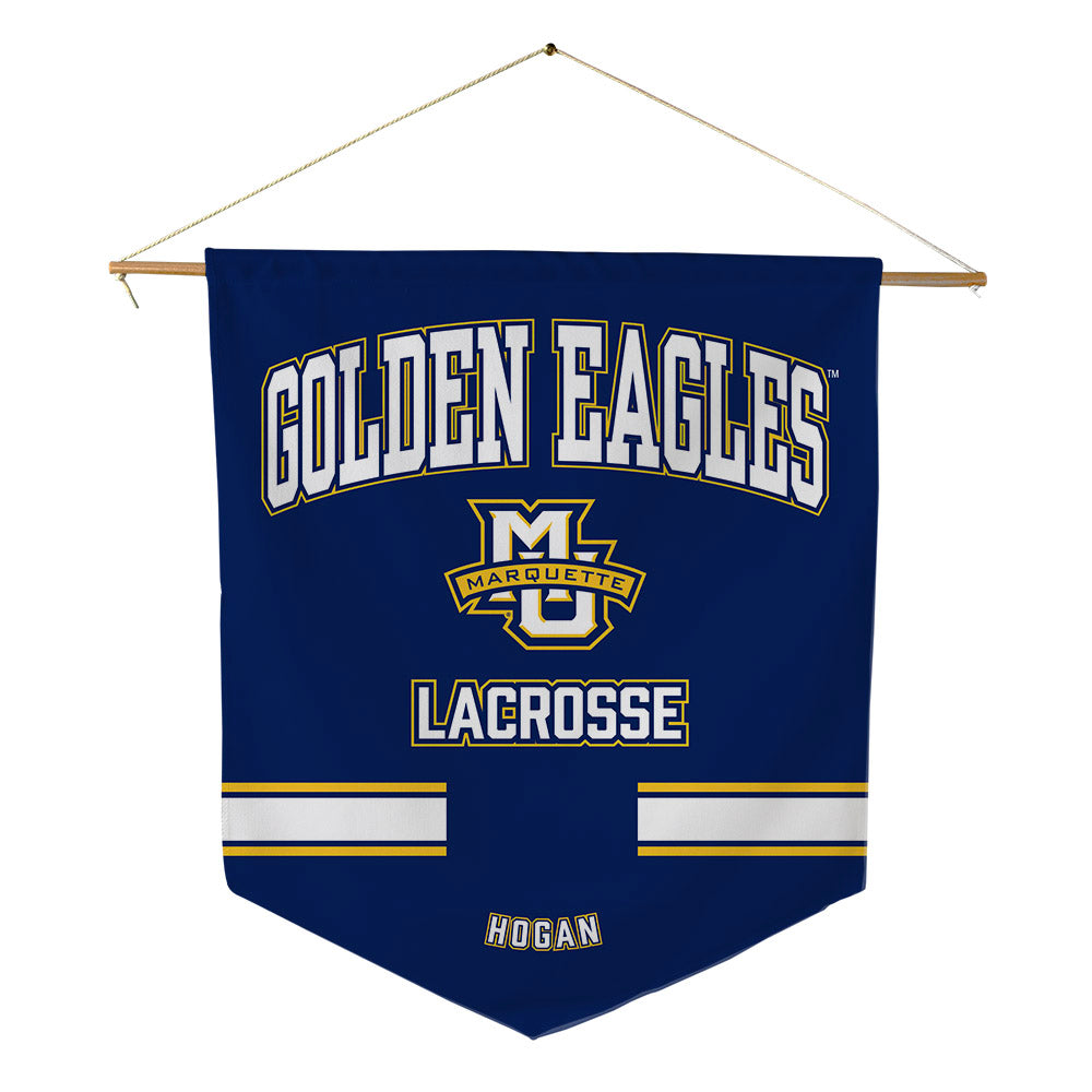 Marquette - NCAA Women's Lacrosse : Maeve Hogan - Pennant - 18" x 21"-0