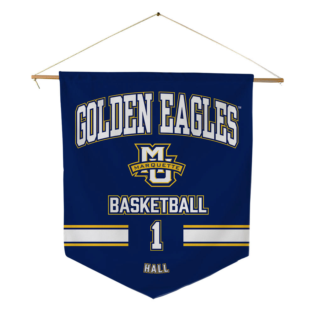 Marquette - NCAA Women's Basketball : Brooklyn Hall - Pennant - 18" x 21"-0