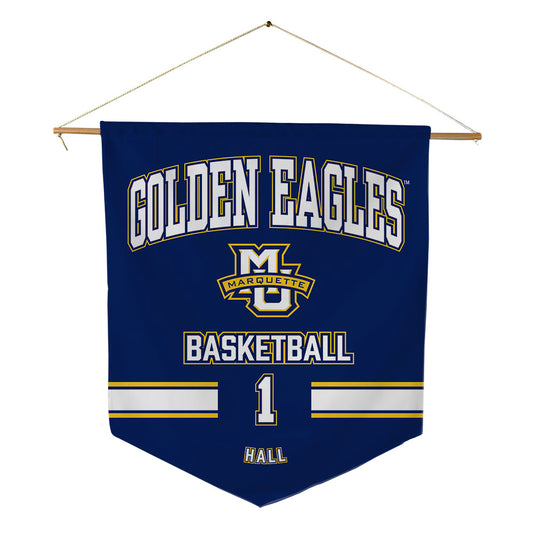 Marquette - NCAA Women's Basketball : Brooklyn Hall - Pennant - 18" x 21"-0