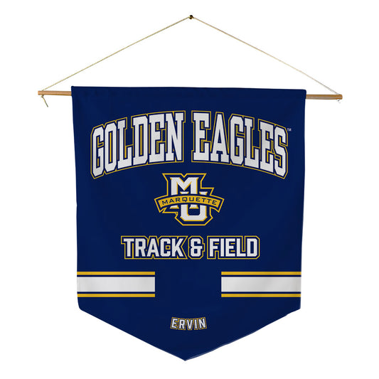 Marquette - NCAA Women's Track & Field : Ryleigh Ervin - Pennant - 18" x 21"-0