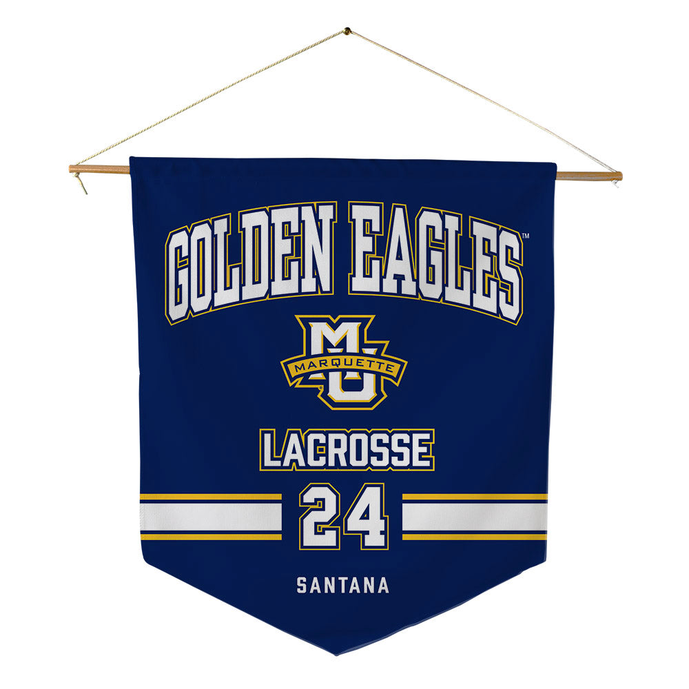 Marquette - NCAA Women's Lacrosse : Sofia Santana - Pennant - 18" x 21"-0