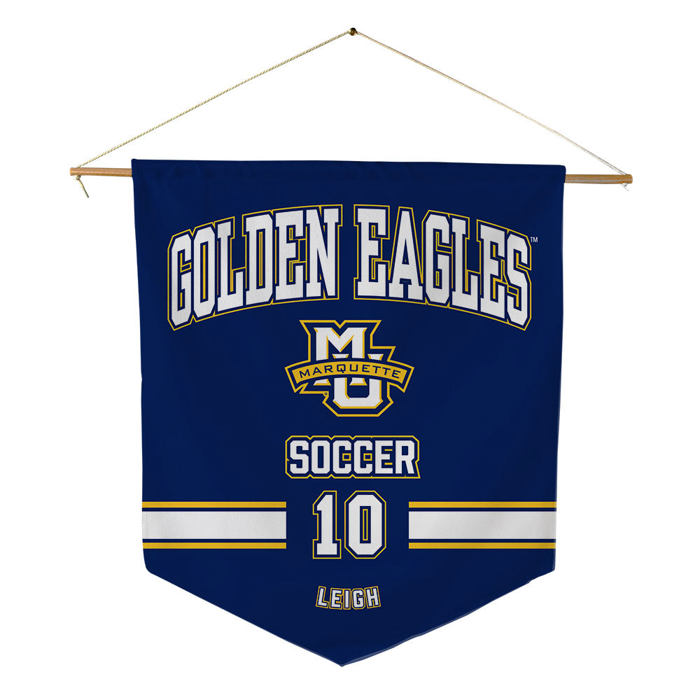 Marquette - NCAA Women's Soccer : Jocelyn Leigh - Pennant - 18" x 21"-0