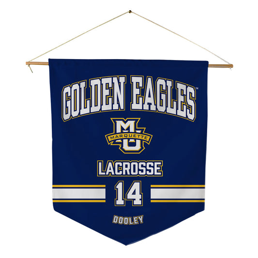 Marquette - NCAA Women's Lacrosse : Eileen Dooley - Pennant - 18" x 21"-0