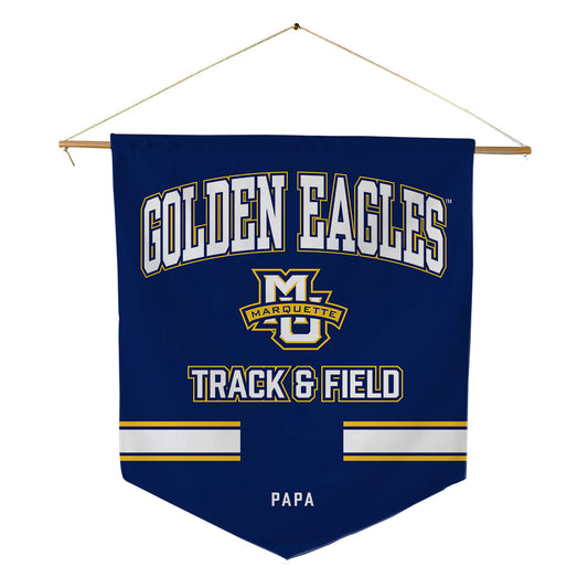 Marquette - NCAA Women's Track & Field : Kassidy Papa - Pennant - 18" x 21"-0