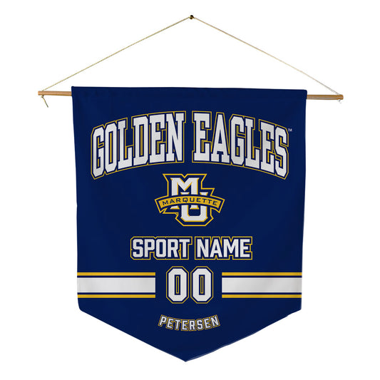 Marquette - NCAA Women's Basketball : Kayl Petersen - Pennant - 18" x 21"-0