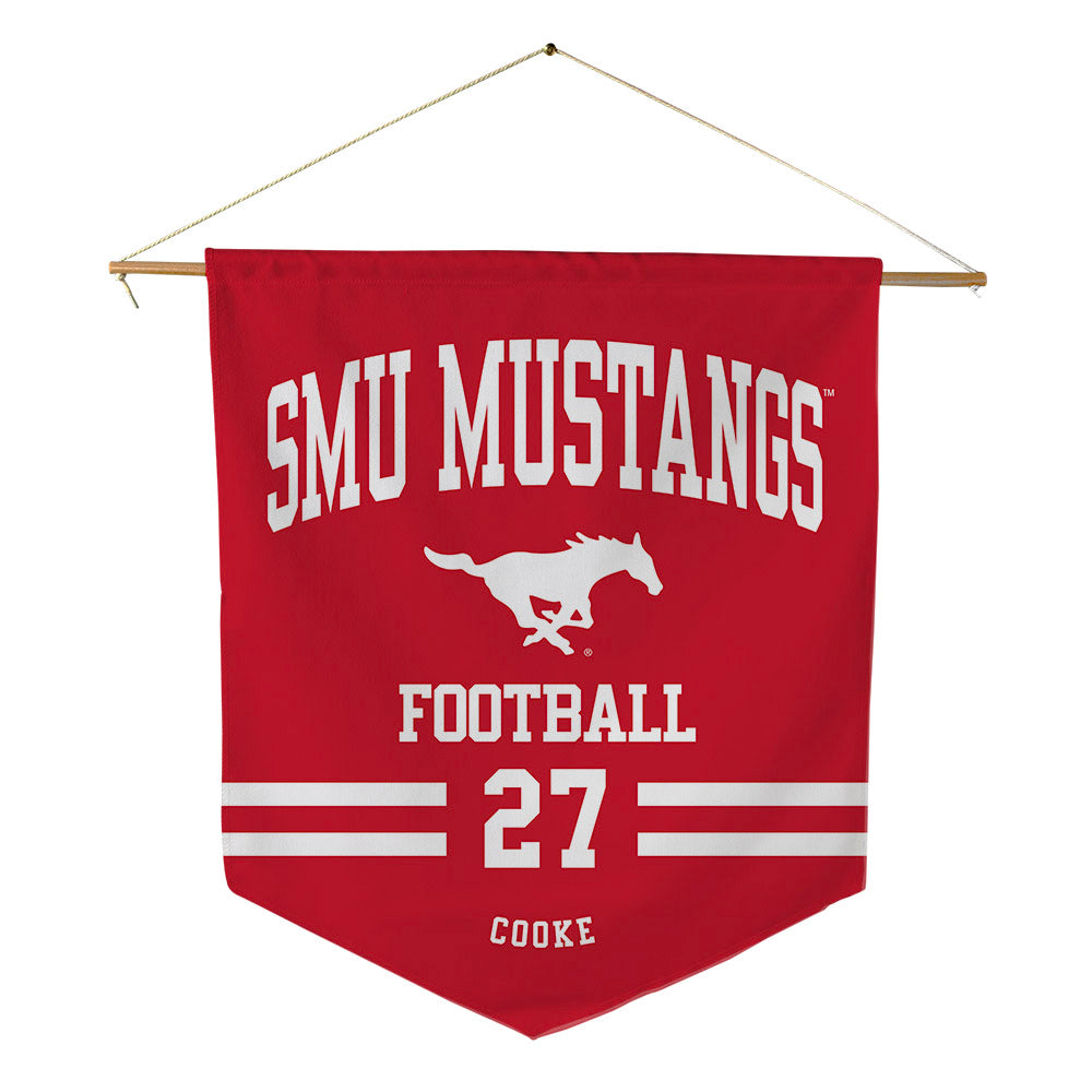 SMU - NCAA Football : Siler Cooke - Pennant - 18" x 21"-0