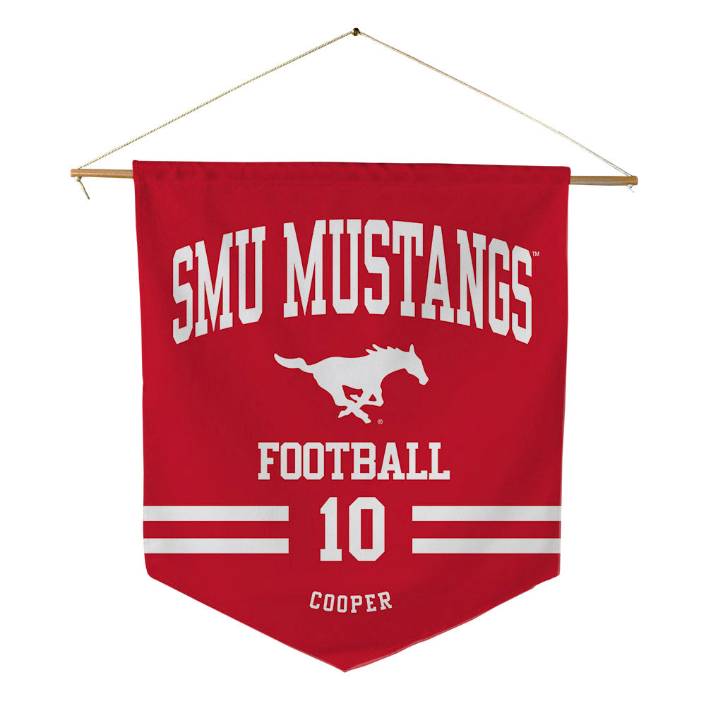 SMU - NCAA Football : Jalen Cooper - Pennant - 18" x 21"-0
