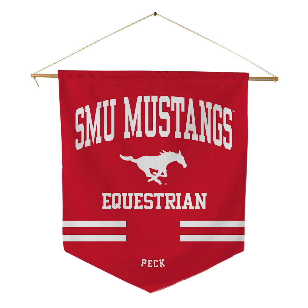 SMU - NCAA Equestrian : Ava Peck - Pennant - 18" x 21"-0