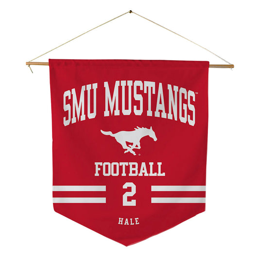 SMU - NCAA Football : Jalen Hale - Pennant - 18" x 21"-0