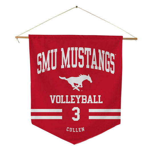 SMU - NCAA Women's Volleyball : Celia Cullen - Pennant - 18" x 21"-0