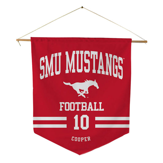 SMU - NCAA Football : Jalen Cooper - Pennant - 18" x 21"-0