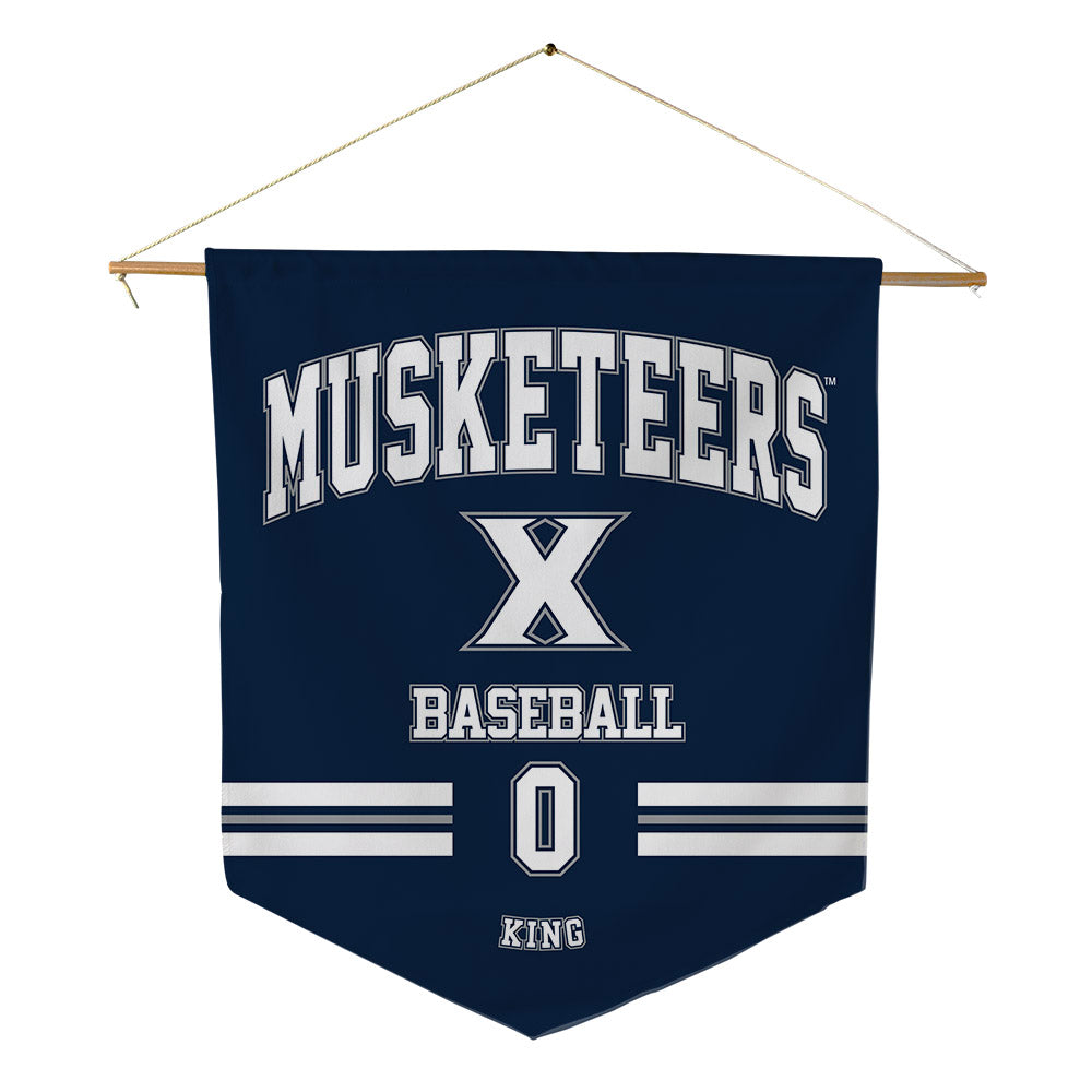 Xavier - NCAA Baseball : Alex King - Pennant - 18" x 21"-0