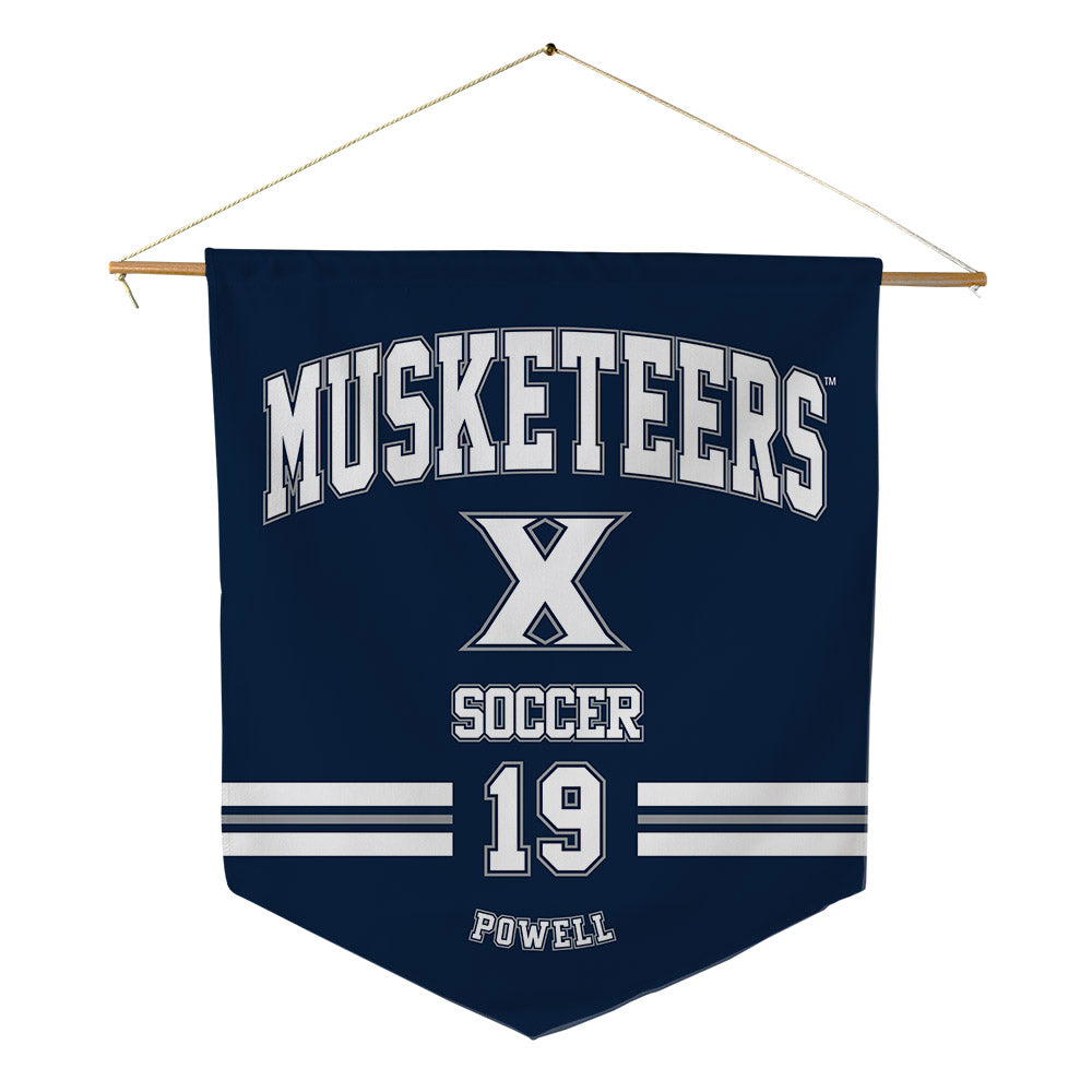Xavier - NCAA Women's Soccer : Elizabeth Powell - Pennant - 18" x 21"-0