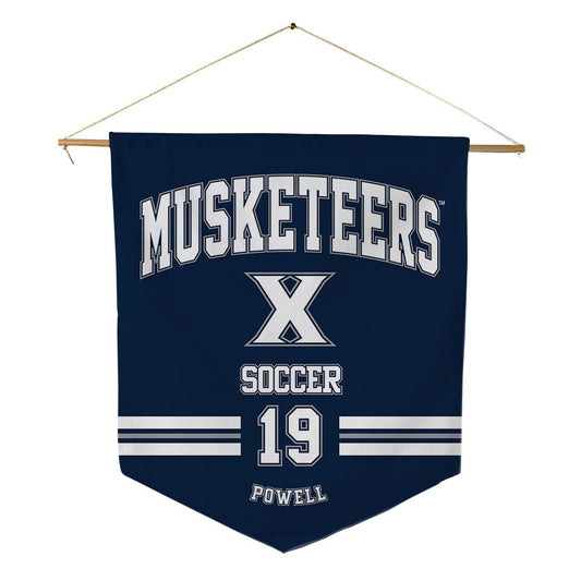 Xavier - NCAA Women's Soccer : Elizabeth Powell - Pennant - 18" x 21"-0