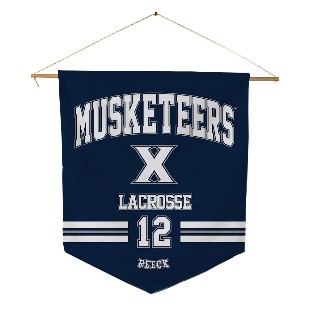 Xavier - NCAA Women's Lacrosse : Haley Reeck - Pennant - 18" x 21"-0