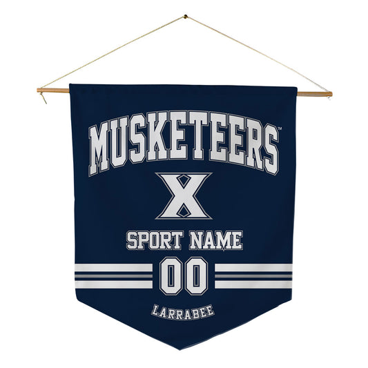 Xavier - NCAA Women's Lacrosse : Summer Larrabee - Pennant - 18" x 21"-0