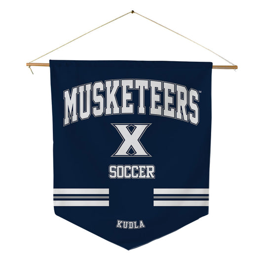 Xavier - NCAA Women's Soccer : Paige Kudla - Pennant - 18" x 21"-0