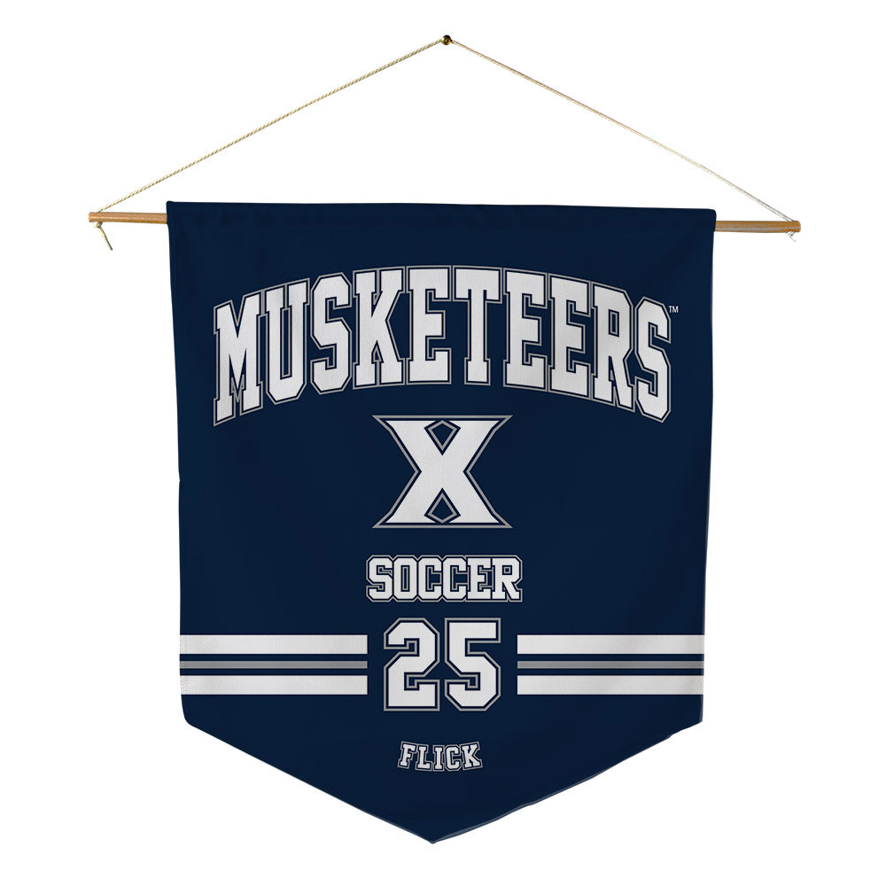 Xavier - NCAA Women's Soccer : Emma Flick - Pennant - 18" x 21"-0