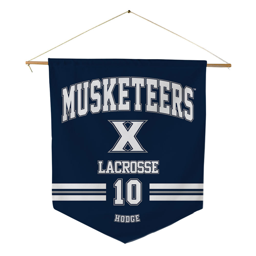 Xavier - NCAA Women's Lacrosse : Brynley Hodge - Pennant - 18" x 21"-0