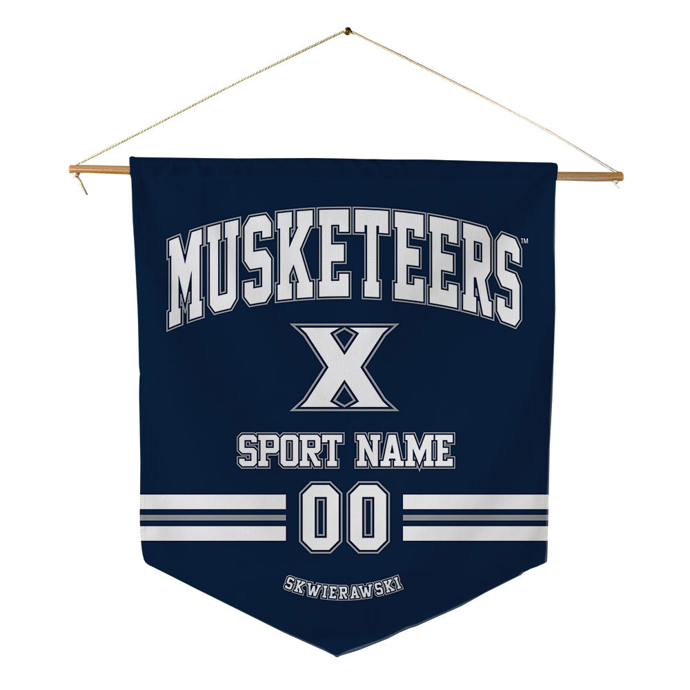 Xavier - NCAA Women's Soccer : Fiona Skwierawski - Pennant - 18" x 21"-0