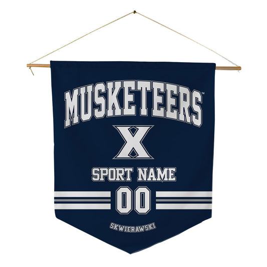 Xavier - NCAA Women's Soccer : Fiona Skwierawski - Pennant - 18" x 21"-0